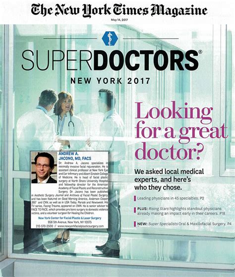 New York Times Super Doctor Dr. Andrew Jacono.